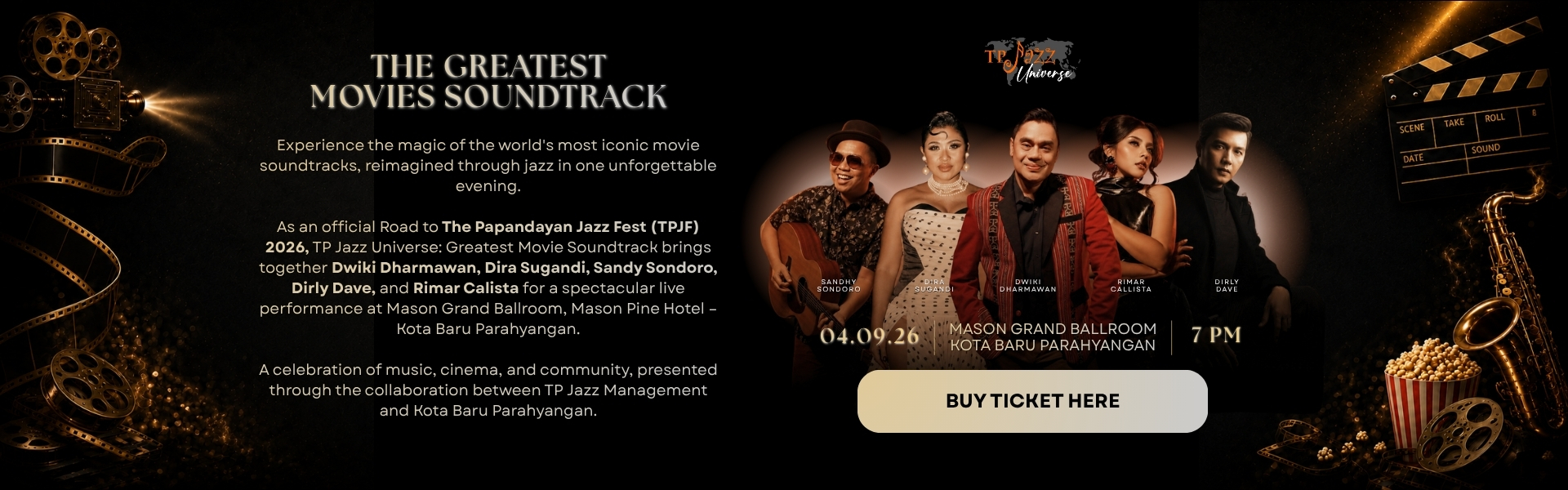 Tickets promotional banner